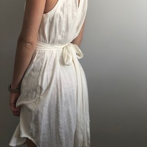 Preppy White Dress